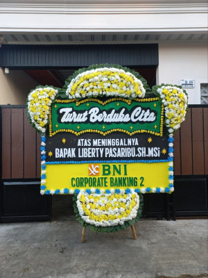 Papan Bunga Duka di Aek Nabara Barumun