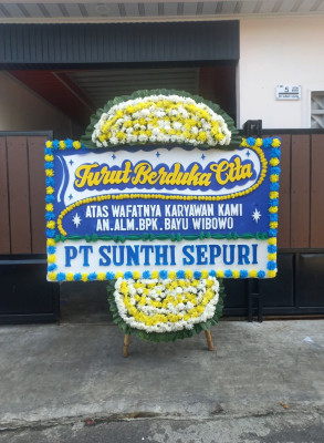 Papan Bunga Duka di Aek Nabara Barumun