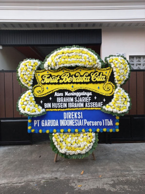 Papan Bunga Duka di Aek Nabara Barumun